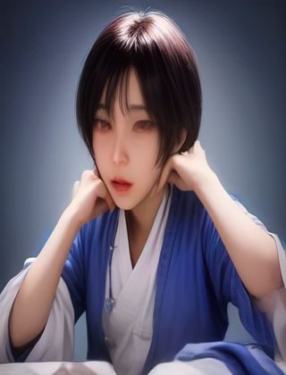 萝莉社动漫作品封面索引页面，展示当季新番精选列表，蓝色调背景配金色标签分类，界面简洁清晰