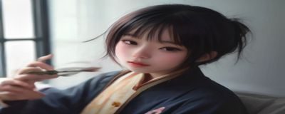 萝莉社平台首页界面截图，藏青色深色主题，内容卡片整齐排列，用户浏览体验流畅